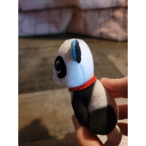 Mini Beanie baby panda ming animal plush toy - Picture 2 of 5